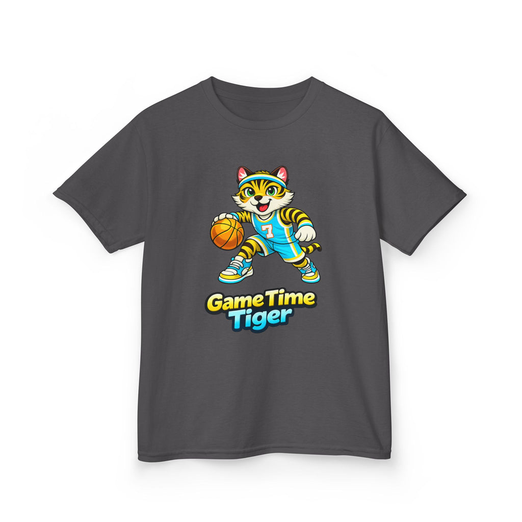 Kids Basketball Tiger T-Shirt – Game Time Graphic Tee