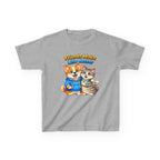 Kids Friendship T-Shirt — 'Friends Make Life Better' Cute Cat & Dog Graphic Tee