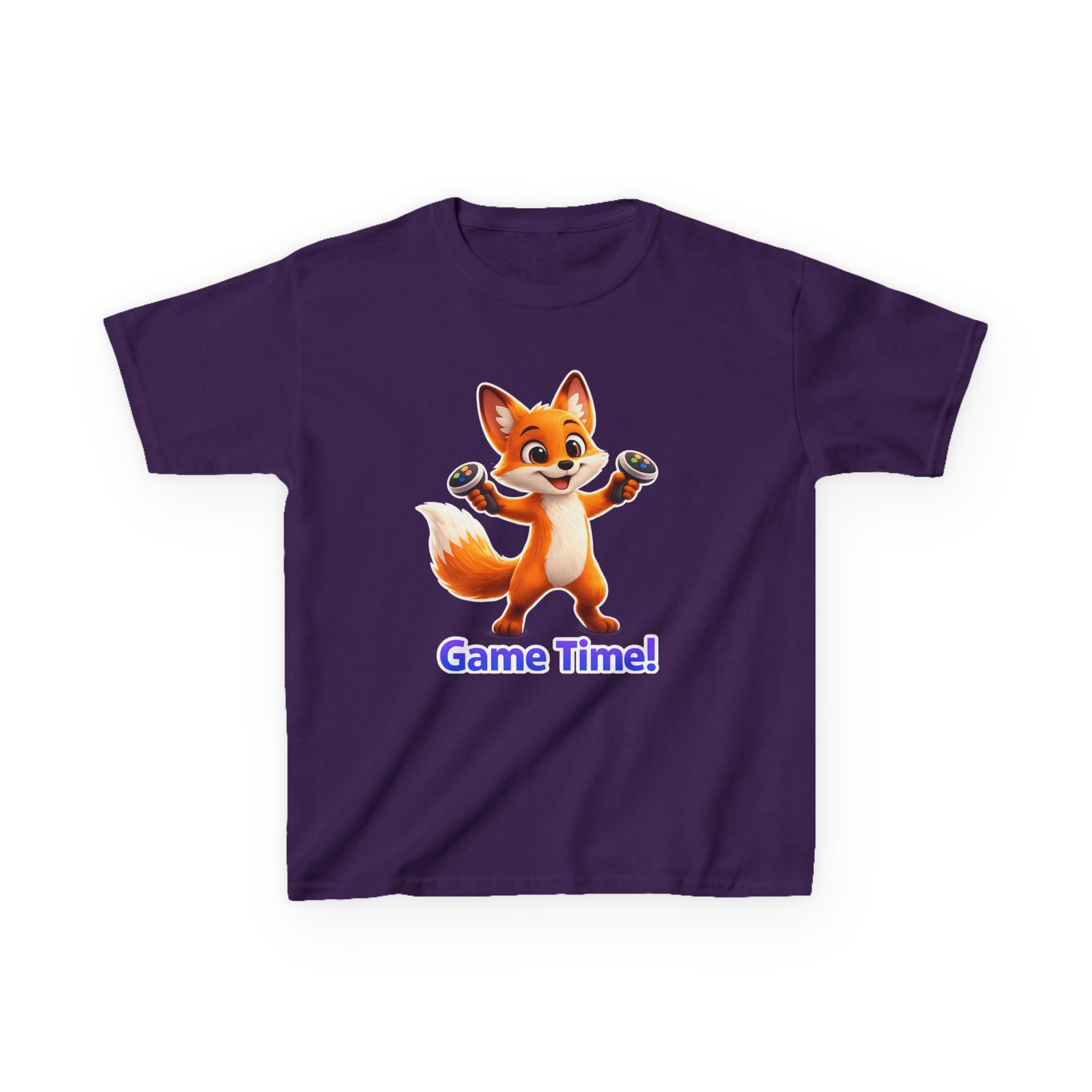 Kids Gamer T-Shirt – Fox Game Time Graphic Tee