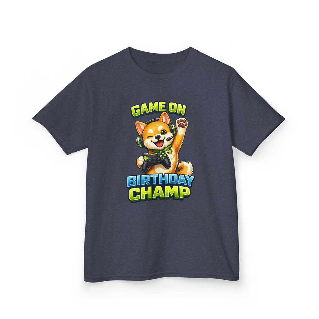 Kids Birthday Gamer T-Shirt – Game On Graphic Tee