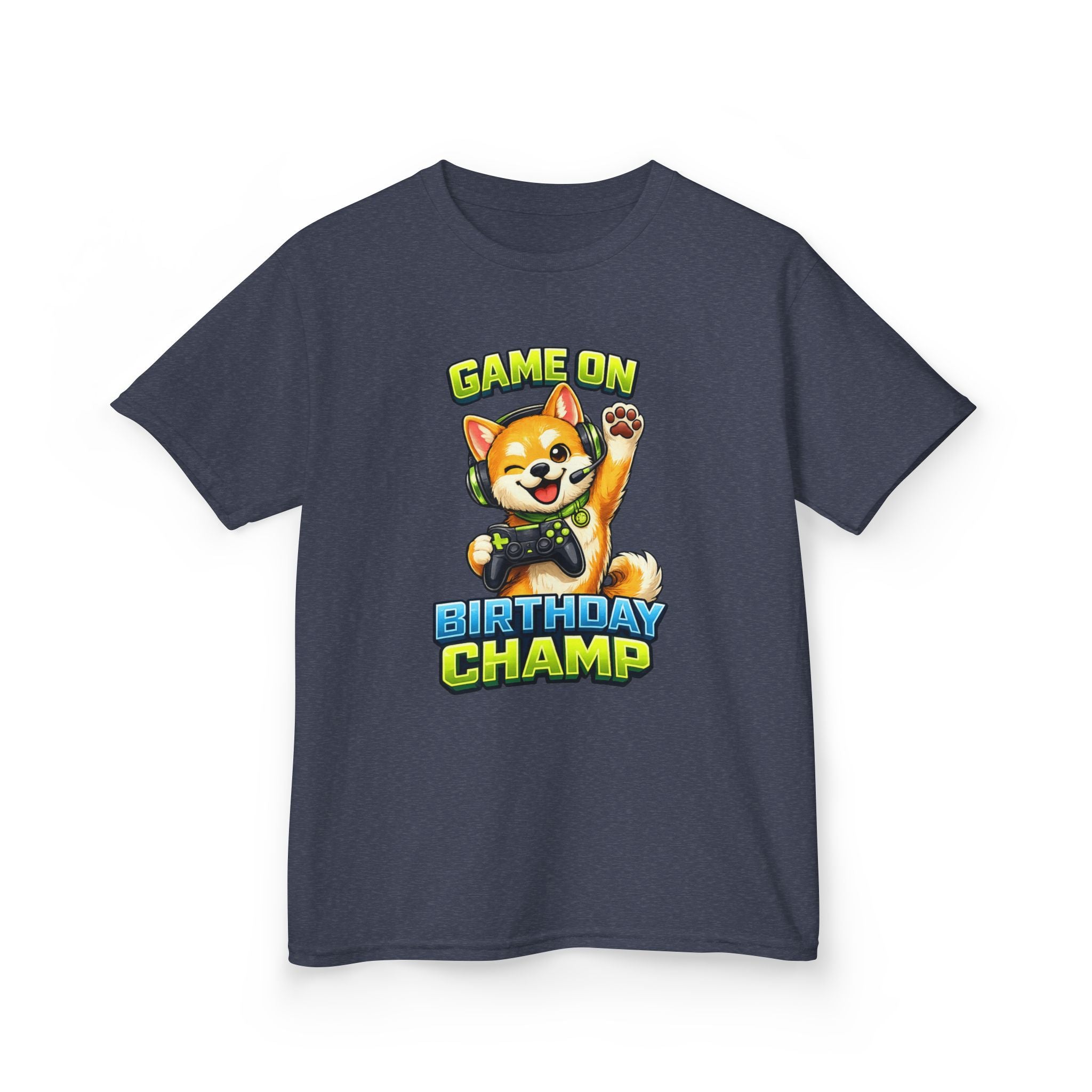 Kids Birthday Gamer T-Shirt – Game On Graphic Tee
