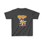 Kids Rabbit T-Shirt — 'Skate or Hop' Skateboarding Rabbit Graphic Tee