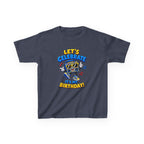 Kids Birthday T-Shirt — 'Let's Celebrate, It's My Birthday!' Fun Party  Boombox Graphic Tee