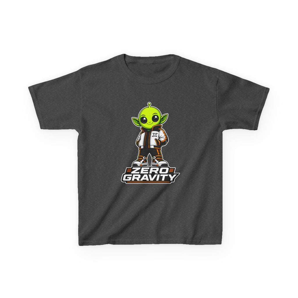 Kids Space T-Shirt — 'Zero Gravity' Cute Alien Graphic Tee