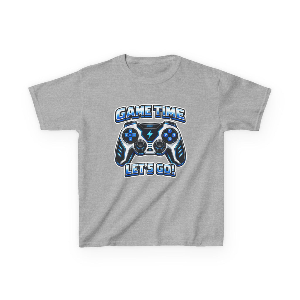 Kids Game Time T-Shirt — 'Let's Go!' Video Game Controller Graphic Tee