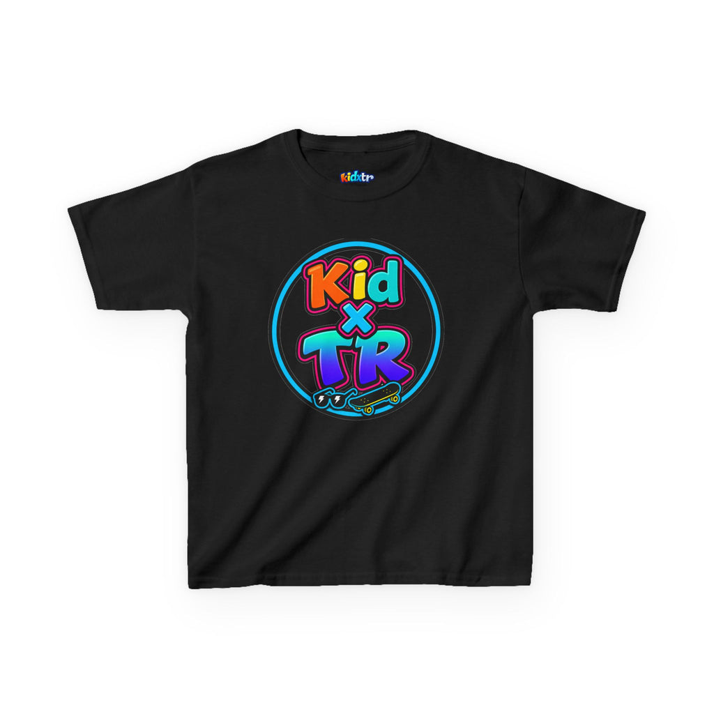 Kidxtr™ Kids Logo T-Shirt — 'Kid x TR' Colorful Brand Graphic Tee