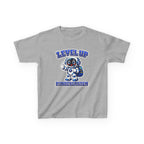 Kids Level Up Kindergarten T-Shirt — 'Level Up Kindergarten' Robot First Day Graphic Tee
