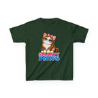 Smarty Paws Kids T-Shirt — Cute Kitten Graphic Tee for Children