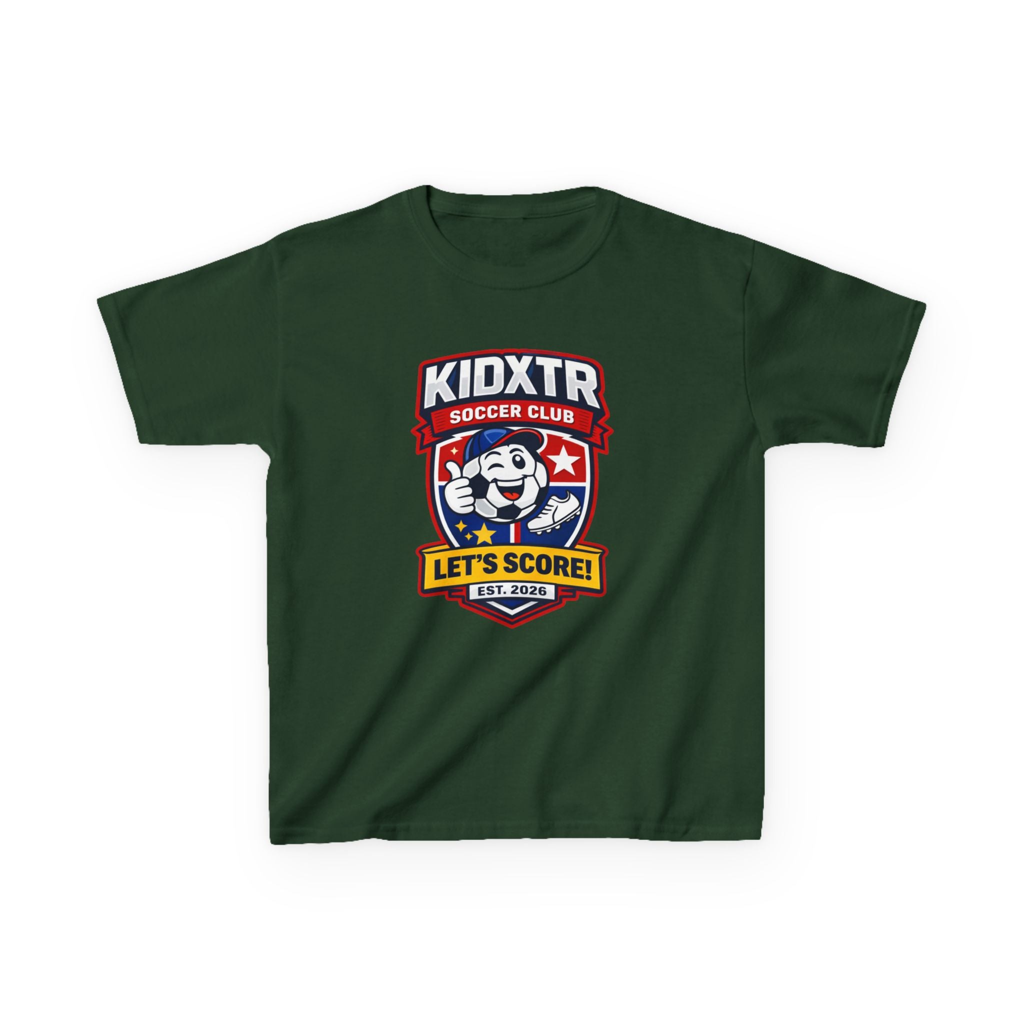Soccer – KIDXTR Soccer Club Kids T‑Shirt