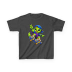 Kids Alien T-Shirt — 'Skate or Alien' Skateboard Graphic Tee