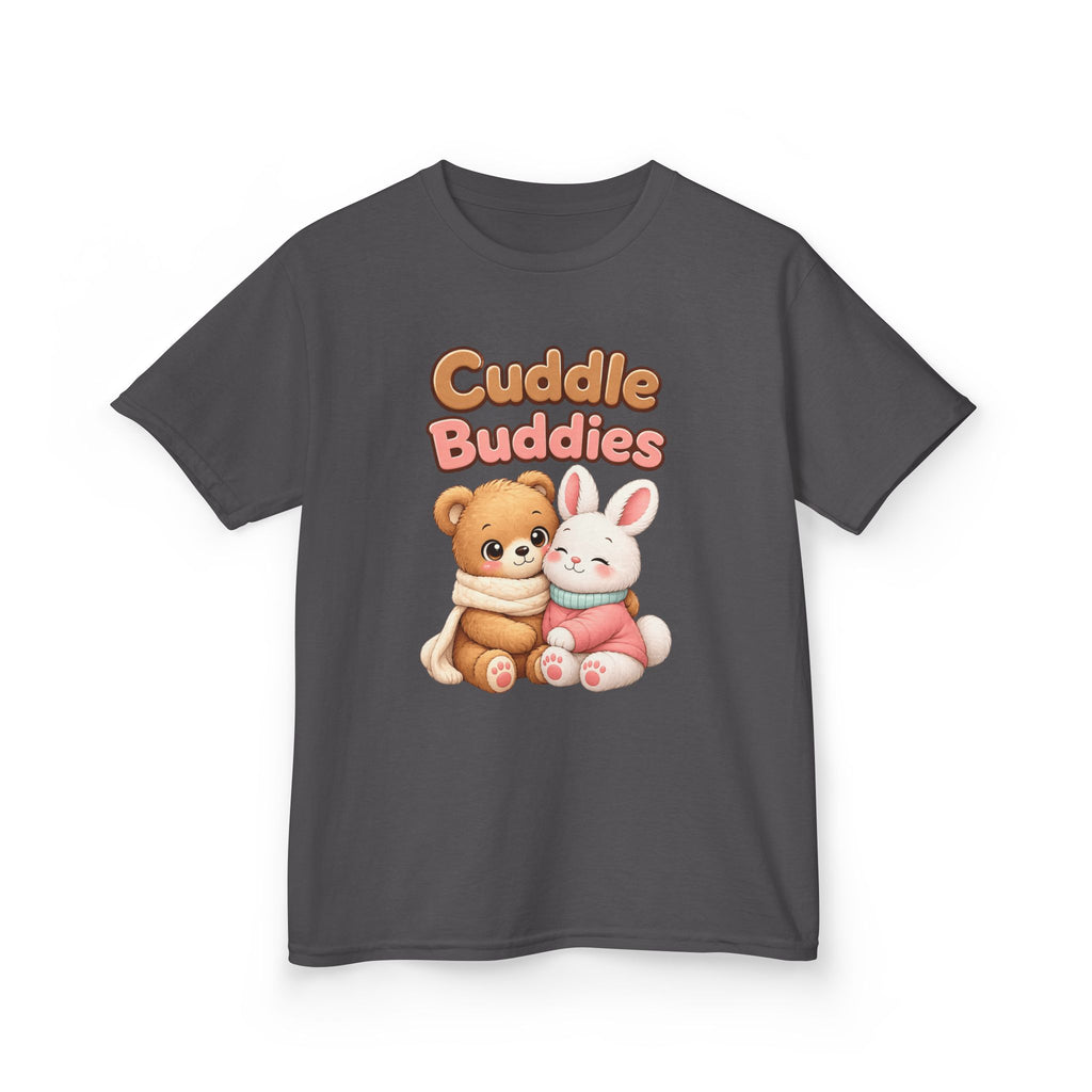 Kids Animal T-Shirt – Cuddle Buddies Bear & Bunny Graphic Tee