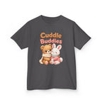 Kids Animal T-Shirt – Cuddle Buddies Bear & Bunny Graphic Tee