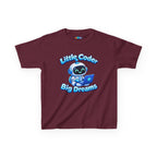 Kidxtr™ Kids Coder T-Shirt — 'Little Coder, Big Dreams' Robot Graphic Tee