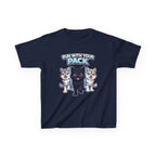 Kids Husky T-Shirt – Run With Your Pack Graphic Tee