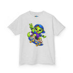 Kidxtr™ Kids Alien T-Shirt — Alien Skateboarding Graphic Tee