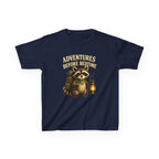 Kids Raccoon T-Shirt — 'Adventures Before Bedtime' Lantern Graphic Tee