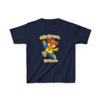 Kids Bear T-Shirt — 'Be Brave, Be Kind' Cute Bear Motivational Graphic Tee