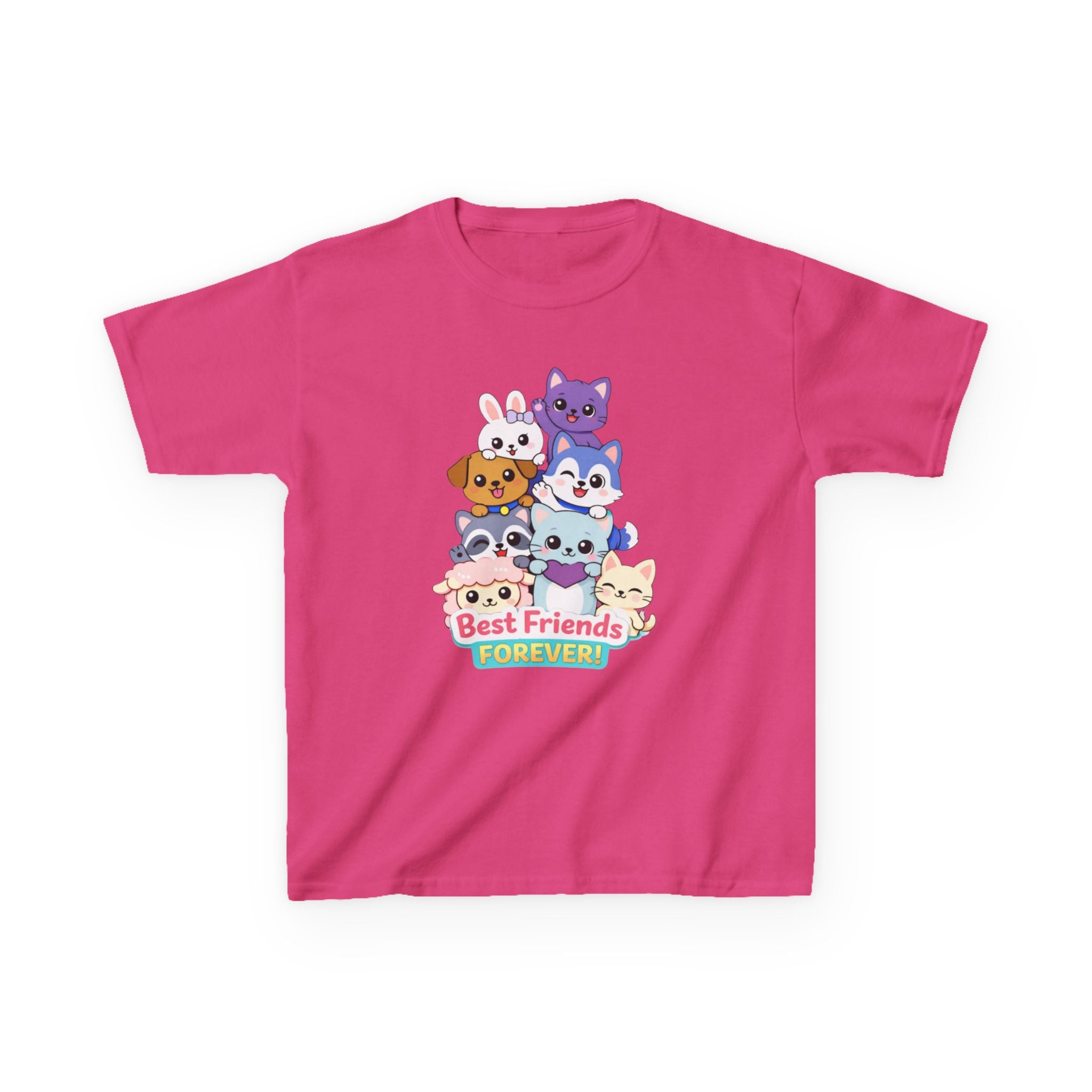 Kids Animal T-Shirt – Best Friends Forever Graphic Tee