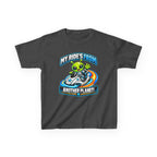 Kidxtr™ Kids Alien T-Shirt — 'My Ride's From Another Planet' Space Rider Graphic Tee