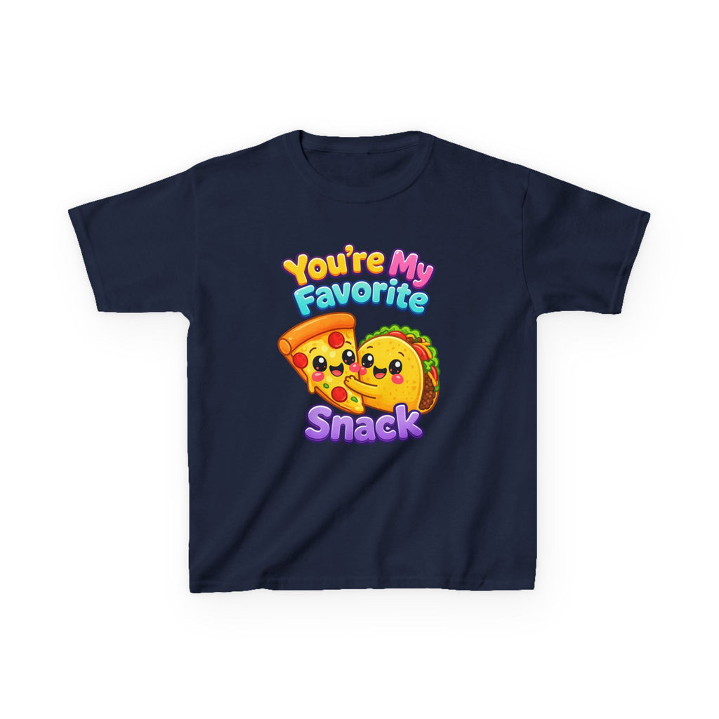 Kids Food T-Shirt – Pizza & Taco Graphic Tee
