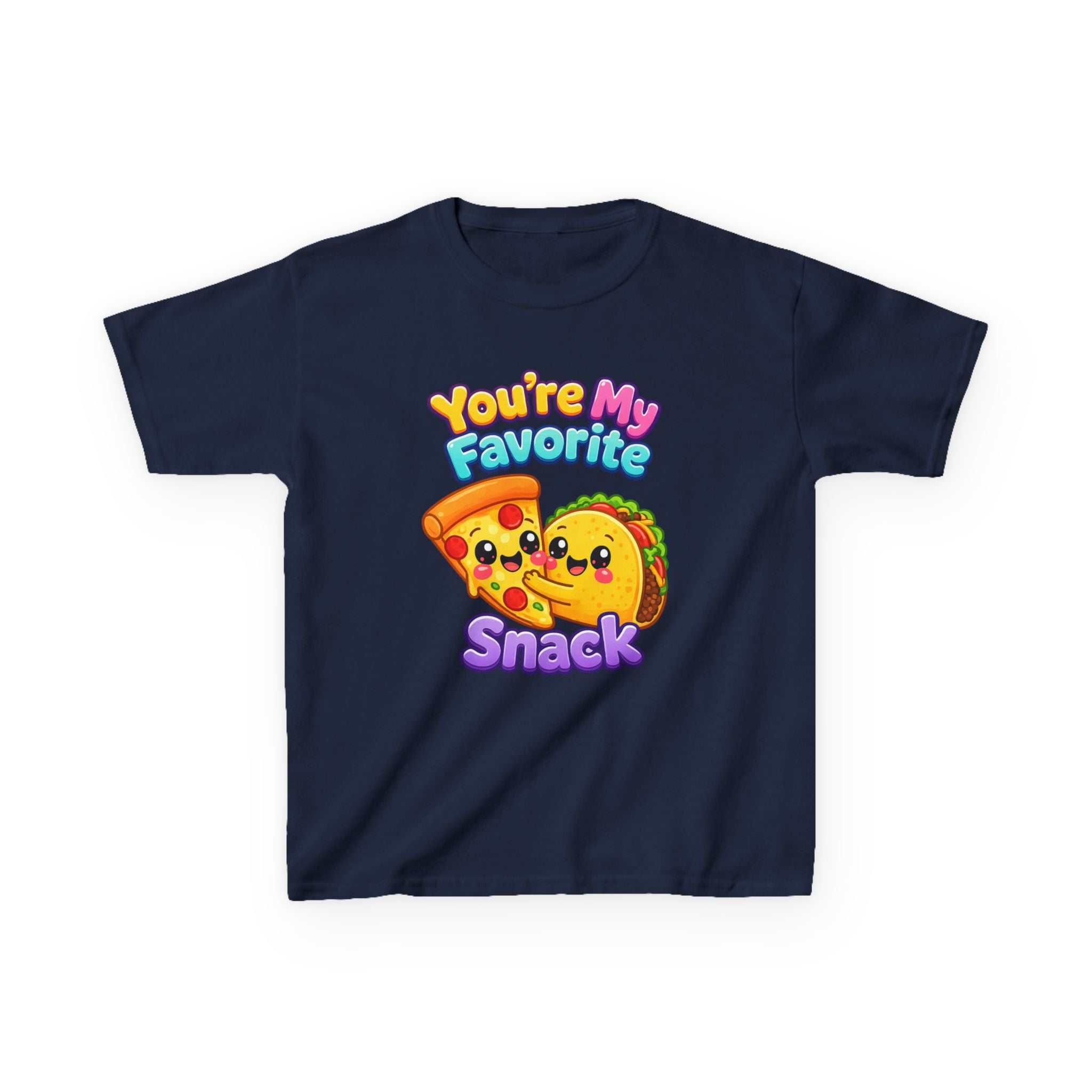 Kids Food T-Shirt – Pizza & Taco Graphic Tee