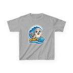 Kids Seal T-Shirt — 'Surf’s Up' Cute Surfing Seal Graphic Tee