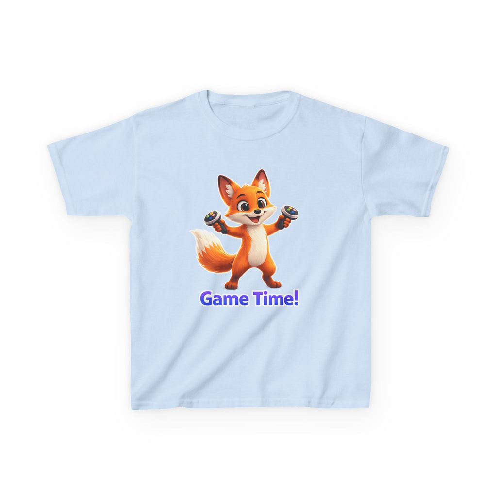 Kids Gamer T-Shirt – Fox Game Time Graphic Tee