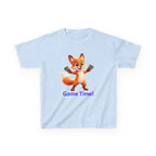 Kids Gamer T-Shirt – Fox Game Time Graphic Tee