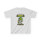 Cosmic Dino Kids T‑Shirt — 'Ready for Launch' Space Dinosaur Tee
