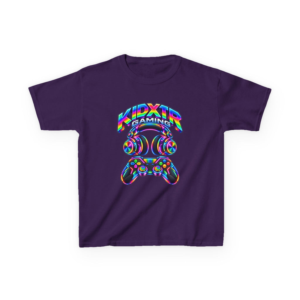 Kidxtr™ Kids Gaming T-Shirt — 'Kidxtr Gaming' Neon Controller Graphic Tee