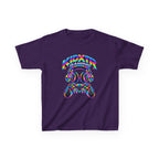 Kidxtr™ Kids Gaming T-Shirt — 'Kidxtr Gaming' Neon Controller Graphic Tee