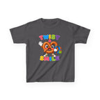 Kids T-Shirt — 'Twist & Smile' Cute Pretzel Graphic Tee for Children
