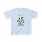 Kids Alien T-Shirt — 'Future All-Star' Alien Basketball Graphic Tee