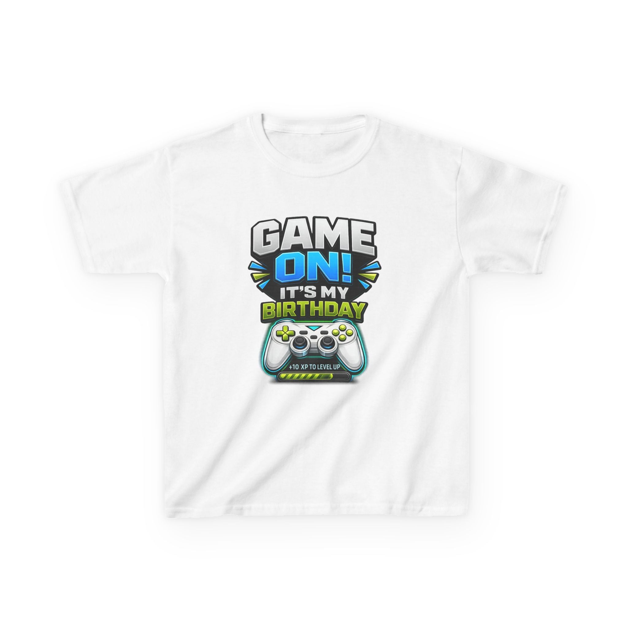 Kids Birthday T-Shirt – It's My Birthday Squad Graphic Tee