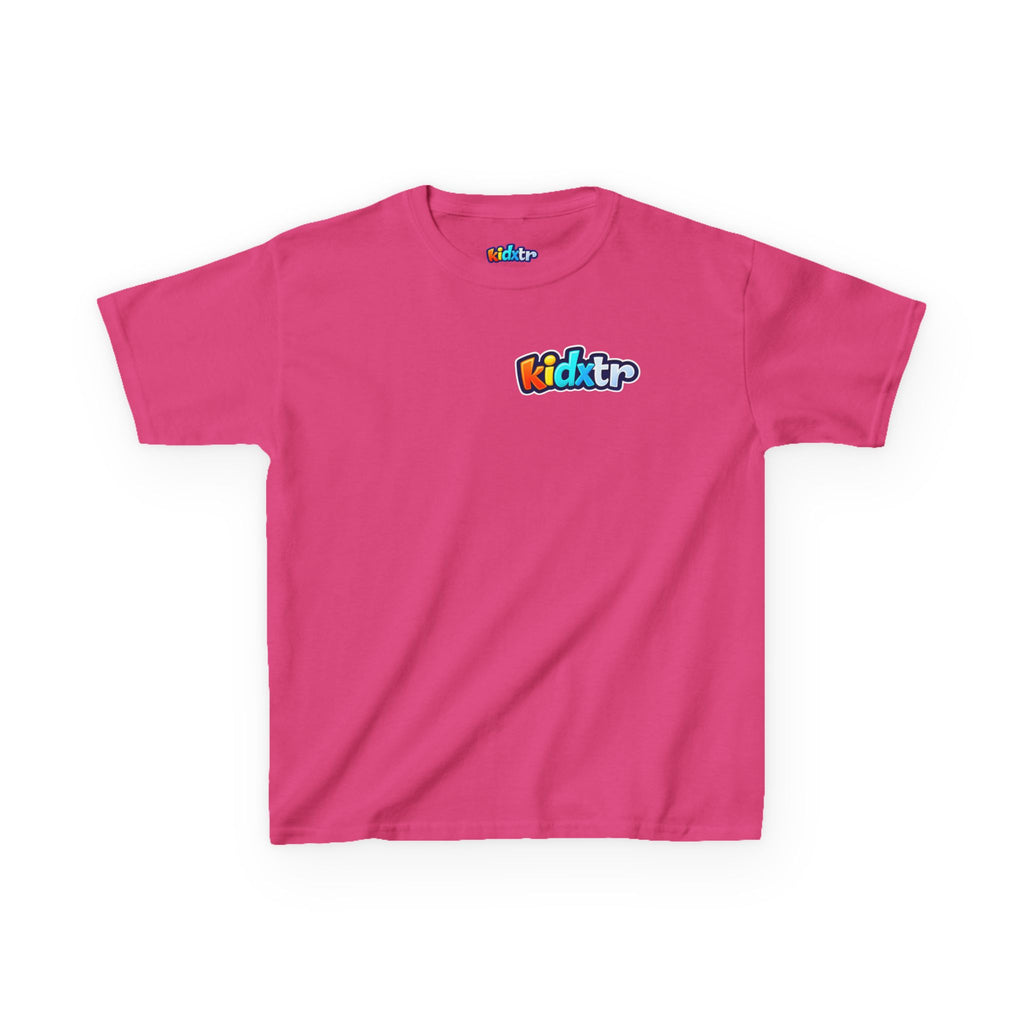 Kidxtr™ Kids Logo T-Shirt — 'Born Bold' Rainbow Wordmark Graphic Tee