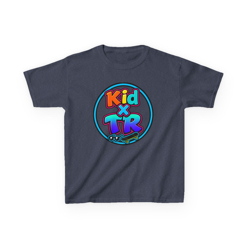KIDXTR Kids T-Shirt  - Colorful Logo Graphic Tee