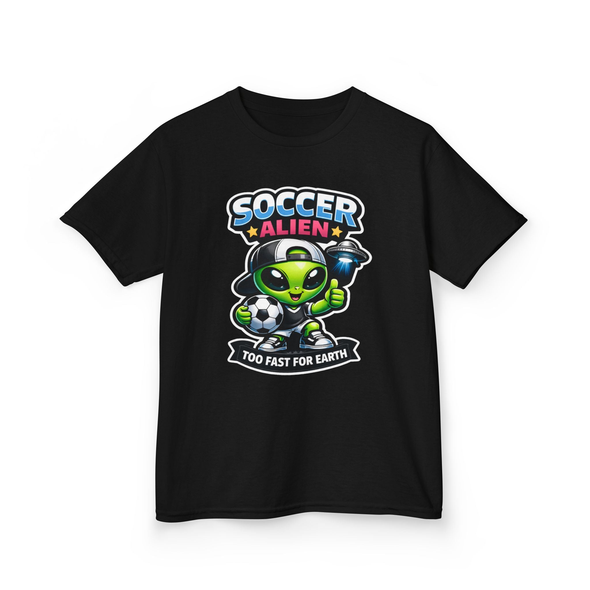 Copy of Kids Soccer Alien - Kids T Shirt