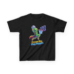 Kids Alien T-Shirt — 'Dream Big, Play Bigger' Basketball Graphic Tee