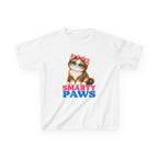 Smarty Paws Kids T-Shirt — Cute Kitten Graphic Tee for Children