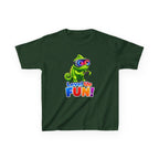 Kids Gaming T-Shirt — 'Level Up Fun!' Chameleon Gamer Graphic Tee