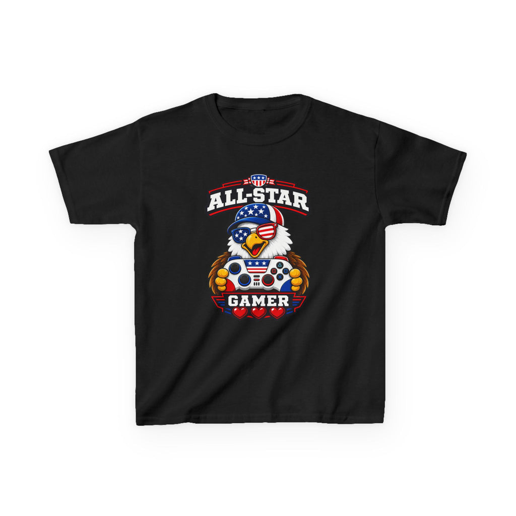 Kids Gamer T-Shirt – All Star Gamer Graphic Tee