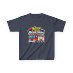 Kids Tee — "Brave Little Brave Hero" Firetruck Graphic