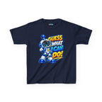 Kidxtr™ Kids Robot T-Shirt — 'Guess What I Can Do' Robot Graphic Tee