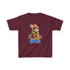 Kids Racing T-Shirt — 'Born to Zoom' Racing Bunny Graphic Tee