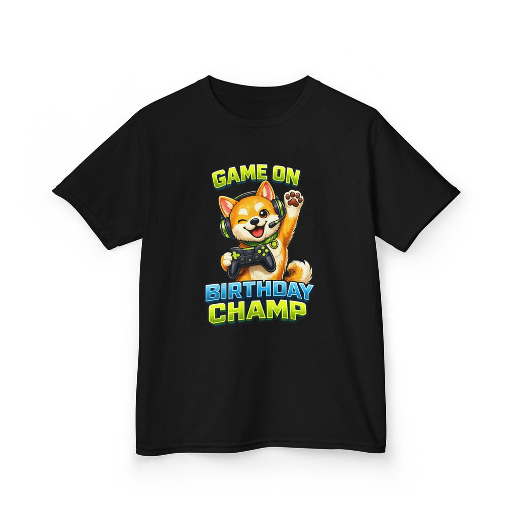 Kids Birthday Gamer T-Shirt – Game On Graphic Tee