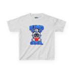 Kidxtr™ Kids Robot T-Shirt — 'Kind Is Cool' Heart Graphic Tee