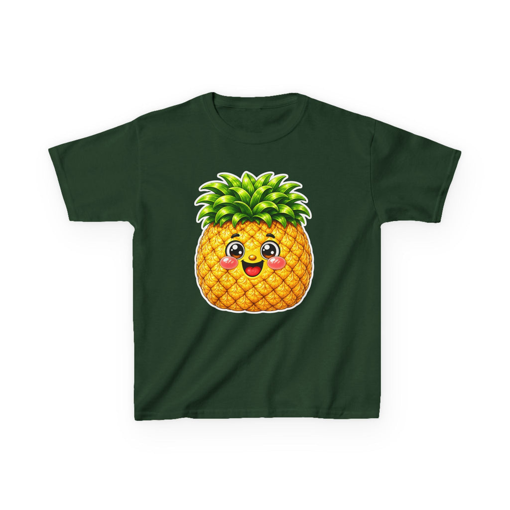 Kids Pineapple T-Shirt — 'So Sweet' Cute Pineapple Face Fruit Graphic Tee