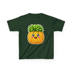 Kids Pineapple T-Shirt — 'So Sweet' Cute Pineapple Face Fruit Graphic Tee