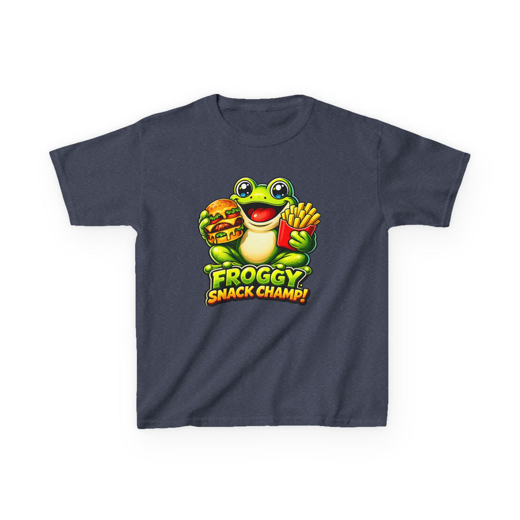 Kids Frog T-Shirt – Froggy Snack Graphic Tee