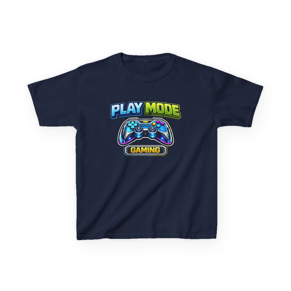 Kids Gamer T-Shirt – Play Mode Controller Graphic Tee